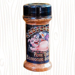 carterque pork dust bbq seasoning package